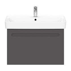 Duravit No.1 Waschtischunterbau wandhängend 426x740x478mm Graphit Matt, Folie/... DURAVIT-N14283049490000 4063382218773 (Abb. 1)