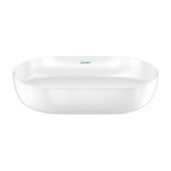 Duravit Luv Aufsatzbecken 600mm, Weiß Hochglanz, WonderGliss, DuraCeram, Oval, ohn... DURAVIT-03796000001 4053424177151 (Abb. 1)