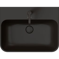 Duravit Happy D.2 Plus Aufsatzbecken 600mm, Anthrazit Matt, WonderGliss, rechtecki... DURAVIT-23606013001 4053424702261 (Abb. 1)