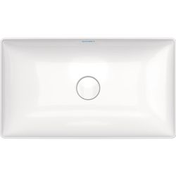 Duravit DuraSquare Aufsatzbecken 600mm, Weiß Hochglanz, DuraCeram, Rechteckig, ohne... DURAVIT-2355600000 4053424324333 (Abb. 1)