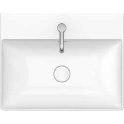 Duravit DuraSquare Waschtisch470x600x145mm wandh. Weiß Hochglanz, Rechteckig, DuraC... DURAVIT-2353600041 4053424151076 (Abb. 1)