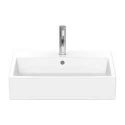 Duravit Vero Air Aufsatzbecken 600mm, Weiß Hochglanz, Rechteckig, mit HLB, mit Über... DURAVIT-2352600000 4053424139500 (Abb. 1)