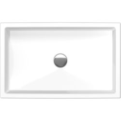 Duravit Vero Air Aufsatzbecken 600mm, Weiß Hochglanz, Rechteckig, ohne Überlauf und... DURAVIT-2351600000 4053424139272 (Abb. 1)