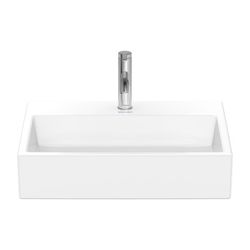 Duravit Vero Air Waschtisch 470x600x165mm wandhäng., Weiß Hochglanz, Rechteckig, 1 ... DURAVIT-2350600041 4053424091075 (Abb. 1)