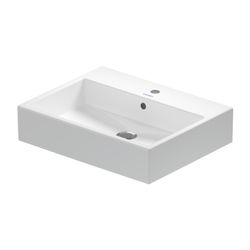 Duravit Vero Air Waschtisch 470x600x165mm wandhäng., Weiß Hochglanz, Rechteckig, 1 ... DURAVIT-2350600000 4053424091914 (Abb. 1)