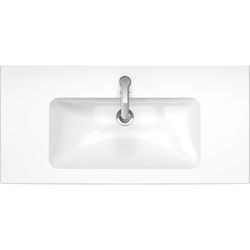 Duravit ME by Starck Waschtisch 490x1030x175mm WonderGliss Weiß Hochglanz, Rechtec... DURAVIT-23361000001 4053424021409 (Abb. 1)