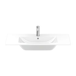Duravit ME by Starck Waschtisch 490x1030x175mm WonderGliss Weiß Hochglanz, Rechtec... DURAVIT-23361000001 4053424021409 (Abb. 1)