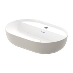 Duravit Luv Aufsatzbecken 600mm Weiß Hochglanz/Grau Seidenmatt WonderGliss DuraCer... DURAVIT-03806023001 4053424442402 (Abb. 1)