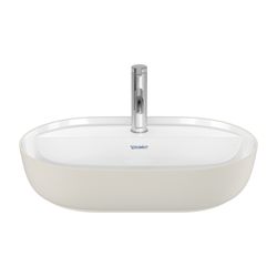 Duravit Luv Aufsatzbecken 600mm Weiß Hochglanz/Grau Seidenmatt WonderGliss DuraCer... DURAVIT-03806023001 4053424442402 (Abb. 1)