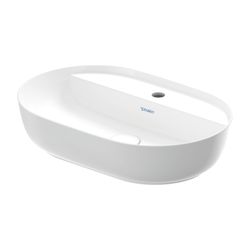 Duravit Luv Aufsatzbecken 600mm, Weiß Hochglanz, WonderGliss, DuraCeram, Oval, mit... DURAVIT-03806000001 4053424177175 (Abb. 1)