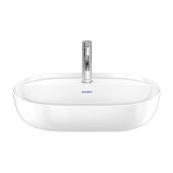 Duravit Luv Aufsatzbecken 600mm, Weiß Hochglanz, WonderGliss, DuraCeram, Oval, mit... DURAVIT-03806000001 4053424177175 (Abb. 1)