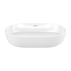 Duravit Luv Aufsatzbecken 600mm, Weiß Hochglanz/Seidenmatt, DuraCeram, Oval, ohne Ü... DURAVIT-0379602600 4053424442358 (Abb. 1)