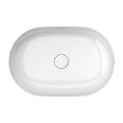 Duravit Luv Aufsatzbecken 600mm, Weiß Hochglanz, WonderGliss, DuraCeram, Oval, ohn... DURAVIT-03796000001 4053424177151 (Abb. 1)