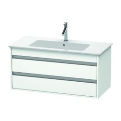 Duravit Ketho Waschtischunterbau wandhäng. 475x1000x480mm, Mattweiß, Griffleiste, ... DURAVIT-KT643001818 4053424446240 (Abb. 1)