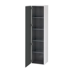 Duravit L-Cube Hochschrank Lack 363x400x1760mm, Taupe SM, 1 Tür R, Grifflos, 4 Gla... DURAVIT-LC1180R8383 4067116009965 (Abb. 1)
