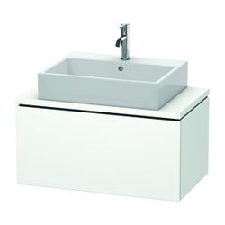 Duravit L-Cube Konsolenwaschtischunterbau wandh. 477x820x400mm ohne KSP Compact Ma... DURAVIT-LC580201818 4053424366074 (Abb. 1)