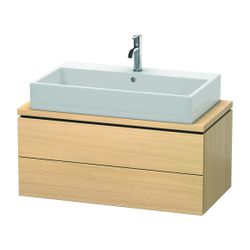 Duravit L-Cube Konsolenwaschtischunterbau wandh. 477x920x400mm ohne KSP Compact, M... DURAVIT-LC580807171 4053424368085 (Abb. 1)