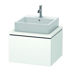 Duravit L-Cube Konsolenwaschtischunterbau wandh. 547x620x400mm ohne KSP Mattweiß, ... DURAVIT-LC581001818 4053424368559 (Abb. 1)