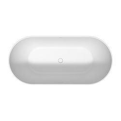 Duravit DuraKanto Badewanne 465x800x1700mm, 292l, Weiß glänzend, Oval, Freiste... DURAVIT-700561000000000 4067116007466 (Abb. 1)