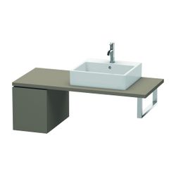 Duravit L-Cube Unterschrank für Konsole Echtholzfurnier, 547x320x400mm, Flanell Gr... DURAVIT-LC583009090 4053424372648 (Abb. 1)
