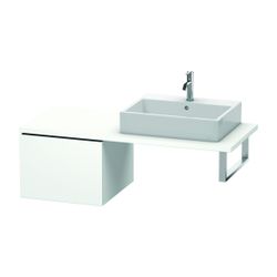 Duravit L-Cube Unterschrank für Konsole Dekor, 547x520x400mm, Mattweiß mit Konsole... DURAVIT-LC583201818 4053424372990 (Abb. 1)