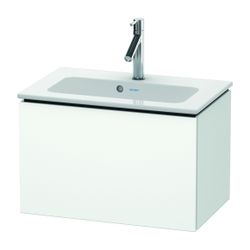 Duravit L-Cube Waschtischunterbau wandh. 391x620x400mm, Compact Mattweiß, Grifflos... DURAVIT-LC615601818 4053424451091 (Abb. 1)