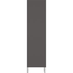 Duravit L-Cube Hochschrank Echtholzfurnier 363x500x1760mm Graphit Matt, 1 Tür R, G... DURAVIT-LC1181R4949 4053424301754 (Abb. 1)