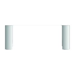 Duravit L-Cube Hochschrank Echtholzfurnier 243x400x1760mm, Mattweiß, 1 Tür R, Grif... DURAVIT-LC1170R1818 4053424305707 (Abb. 1)