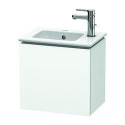 Duravit L-Cube Waschtischunterbau wandh. 294x420x400mm, L, Mattweiß, Grifflos, 1 T... DURAVIT-LC6272L1818 4053424108773 (Abb. 1)