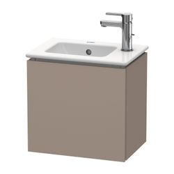 Duravit L-Cube Waschtischunterbau wandh. 294x420x400mm, L, Basalt Matt, Grifflos, ... DURAVIT-LC6272L4343 4053424108797 (Abb. 1)