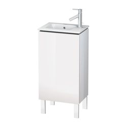 Duravit L-Cube Waschtischunterbau bodenstehend 294x420x704mm, R Taupe SM, Grifflos... DURAVIT-LC6273R8383 4067116009576 (Abb. 1)