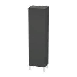 Duravit L-Cube Hochschrank Echtholzfurnier 363x500x1760mm Graphit Matt, 1 Tür R, G... DURAVIT-LC1181R4949 4053424301754 (Abb. 1)