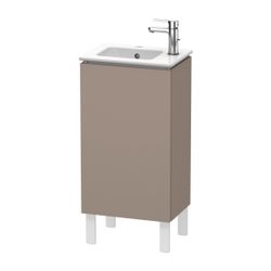 Duravit L-Cube Waschtischunterbau bodenst. 294x420x704mm, L, Basalt Matt, Grifflos... DURAVIT-LC6273L4343 4053424130590 (Abb. 1)