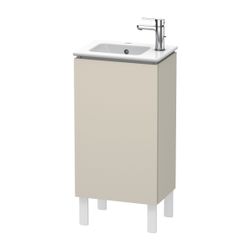 Duravit L-Cube Waschtischunterbau bodenstehend 294x420x704mm, L, Taupe Matt, Griff... DURAVIT-LC6273L9191 4053424350080 (Abb. 1)