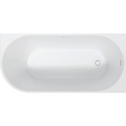 Duravit DuraSenja Badewanne 470x800x1700mm, 271l, Weiß glänzend, Oval, Ecke R,... DURAVIT-700581000000000 4067116007664 (Abb. 1)