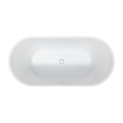 Duravit DuraSenja Badewanne 470x750x1500mm, 226l, Weiß glänzend, Oval, Freiste... DURAVIT-700579000000000 4067116007640 (Abb. 1)