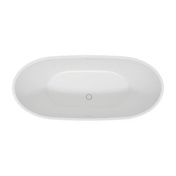 Duravit DuraVato Badewanne 690x800x1800mm, 202l, Weiß glänzend, Oval, Freisteh... DURAVIT-700569000000000 4067116007541 (Abb. 1)