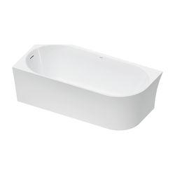 Duravit DuraSenja Badewanne 470x800x1700mm, 284l, Weiß glänzend, Oval, Ecke L,... DURAVIT-700580000000000 4067116007657 (Abb. 1)