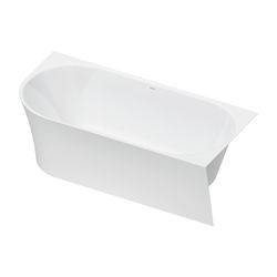 Duravit DuraSenja Badewanne 470x800x1700mm, 271l, Weiß glänzend, Oval, Ecke R,... DURAVIT-700581000000000 4067116007664 (Abb. 1)