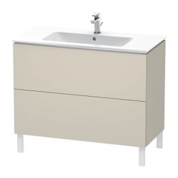 Duravit L-Cube Waschtischunterbau bodenstehend 481x1020x704mm Taupe Matt/ Grifflos... DURAVIT-LC662709191 4053424350202 (Abb. 1)