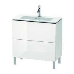 Duravit L-Cube Waschtischunterbau bodenstehend 391x820x704mm Taupe SM, Grifflos, 2... DURAVIT-LC667408383 4067116009767 (Abb. 1)