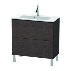 Duravit L-Cube Waschtischunterbau bodenstehend 391x820x704mm Eiche dunkel gebürste... DURAVIT-LC667407272 4053424454375 (Abb. 1)