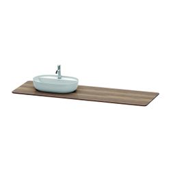 Duravit Luv Massivholzkonsole 595x1783x25mm, L, 1 Ausschnitt/Waschplatz, Amerikani... DURAVIT-LU9463L7777 4053424465937 (Abb. 1)