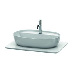 Duravit Luv Konsole 475x688x20mm, 1 Ausschnitt/Waschplatz, Luv Konsole, Weiß polie... DURAVIT-LU946501717 4053424465951 (Abb. 1)