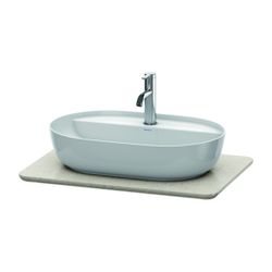 Duravit Luv Konsole 475x688x20mm, 1 Ausschnitt/Waschplatz, Luv Konsole, Sand polie... DURAVIT-LU946502525 4053424465975 (Abb. 1)