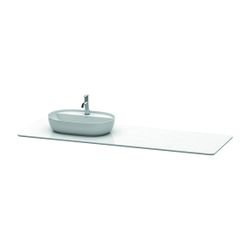 Duravit Luv Konsole 595x1783x20mm, L, 1 Ausschnitt/Waschplatz, Luv Konsole, Weiß p... DURAVIT-LU9468L1717 4053424466040 (Abb. 1)