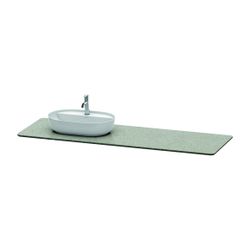Duravit Luv Konsole 595x1783x20mm, L, 1 Ausschnitt/Waschplatz, Luv Konsole, Grau p... DURAVIT-LU9468L3333 4053424466057 (Abb. 1)
