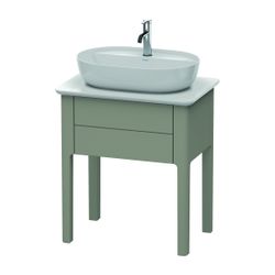 Duravit Luv Konsolenwaschtischunterbau bodenstehend 450x638x743mm, ohne KSP Steing... DURAVIT-LU956009292 4053424465333 (Abb. 1)
