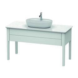 Duravit Luv Konsolenwaschtischunterbau bodenstehend 570x1338x743mm ohne KSP Weiß S... DURAVIT-LU956103636 4053424465364 (Abb. 1)