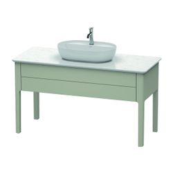 Duravit Luv Konsolenwaschtischunterbau bodenstehend 570x1338x743mm ohne KSP Taupe ... DURAVIT-LU956106060 4053424465388 (Abb. 1)
